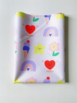 Coupon Multivitamines Tissu Imperméable 50X155 cm