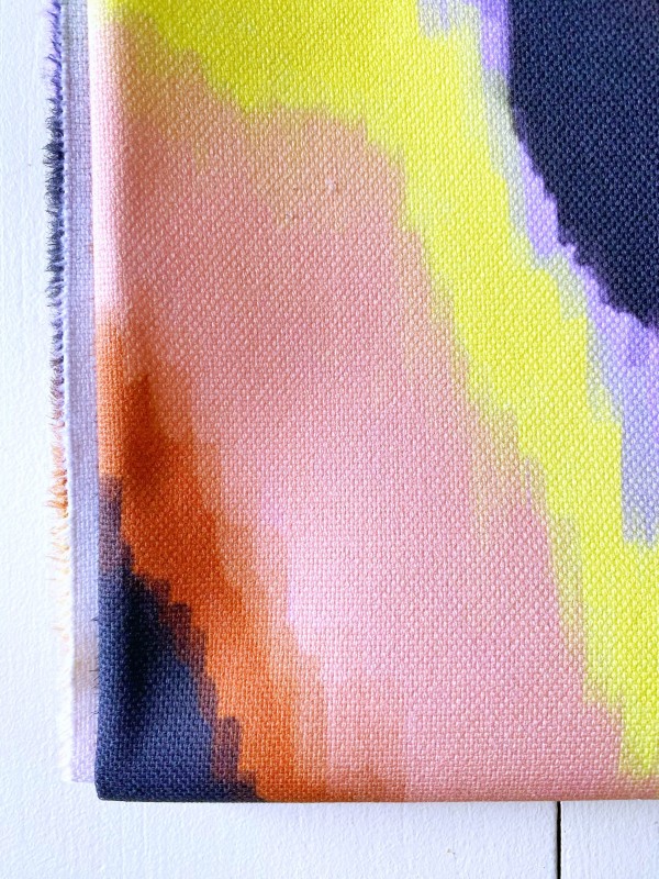 Coupon Frequences Marron Panama 100X145 cm