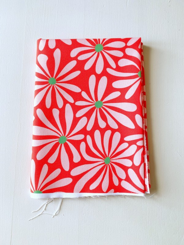 Coupon Flower Beach Rouge Panama 40X140 cm