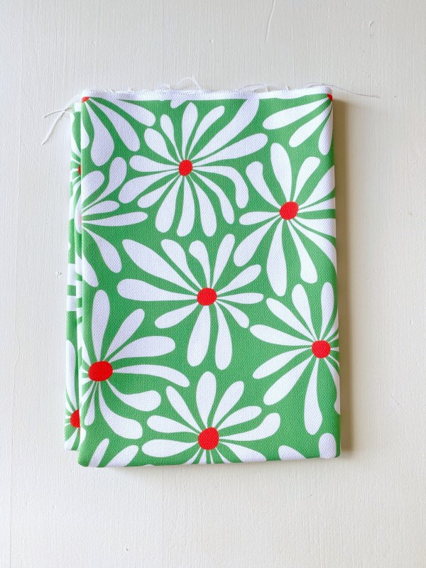 Coupon Flower Beach Vert Panama 82X140 cm