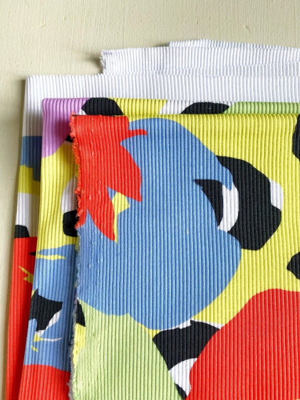 Coupon Exotic Joy Jersey Rib 50X100 cm