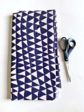 Grand Coupon Cîmes Beige Double Gaze 122X145 cm