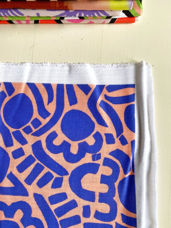 Coupon Dotty Keith Bleu Double Gaze 100X160 cm