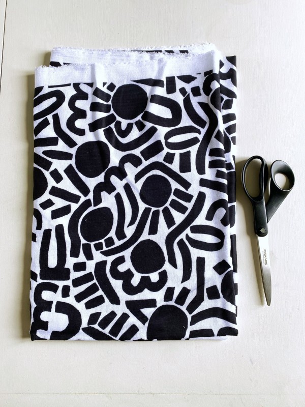 Grand Coupon Dotty Keith Noir Et Blanc Double Gaze 101X145 cm