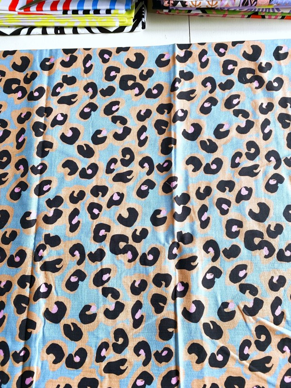 Coupon Leonardo Bleu Vert Double Gaze 260X160 cm