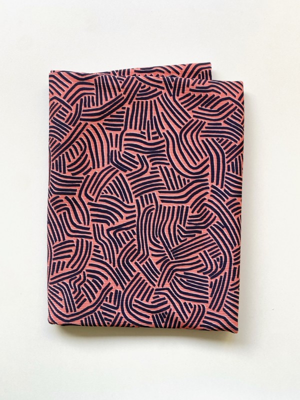 Coupon Dyonisos Rose Jersey Rib  86X100 cm