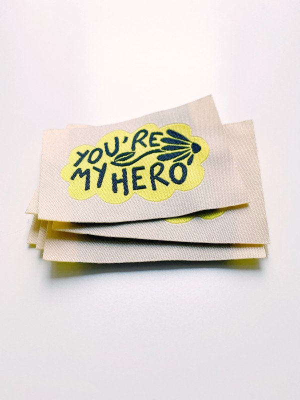 Étiquettes à coudre x5