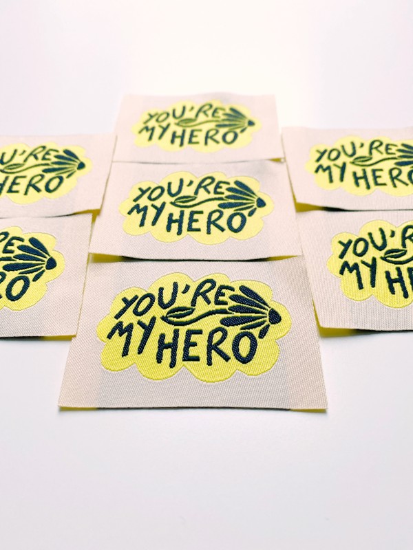 Étiquettes à coudre x5