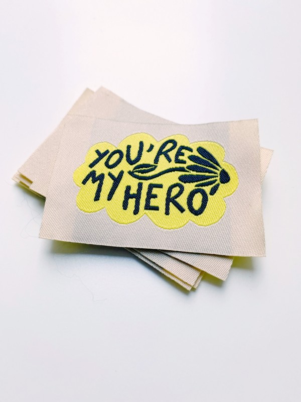 Étiquettes à coudre x5