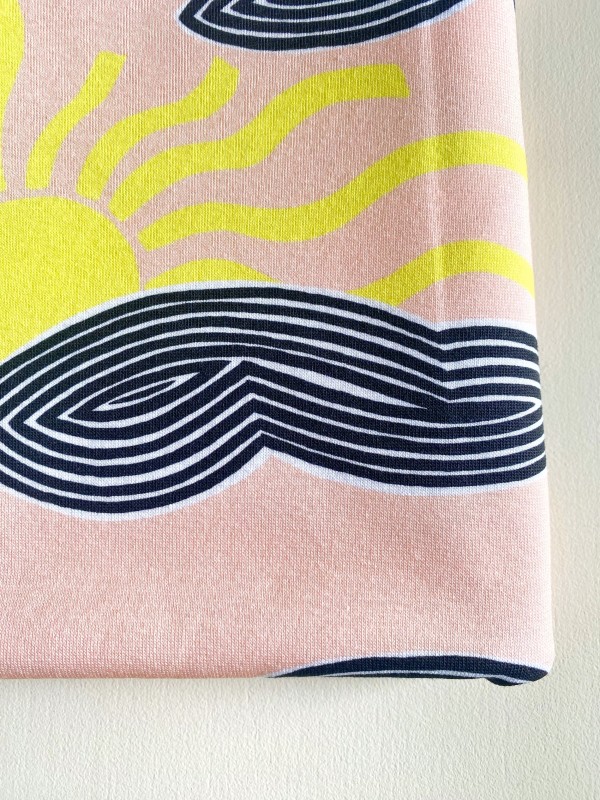 Kopie von Coupon Subtil Sun Jersey 50X155 cm