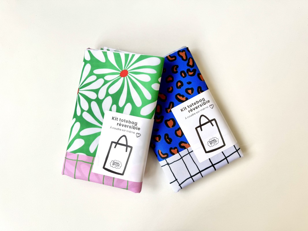 Kit couture Totebag réversible