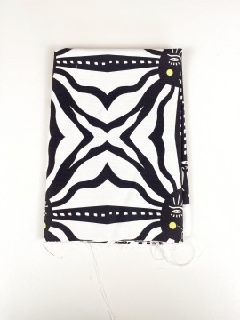 Kopie von Coupon Le Soleil Noir Et Blanc Tissu Imperméable 120X155 cm