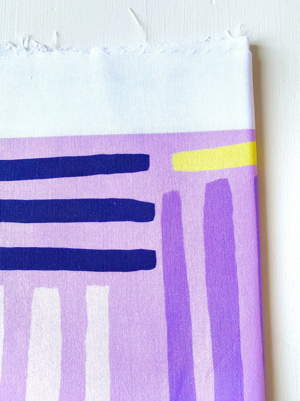 Coupon Bauhaus Mauve Popeline 50X155 cm