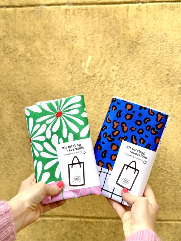 Kit couture Totebag réversible