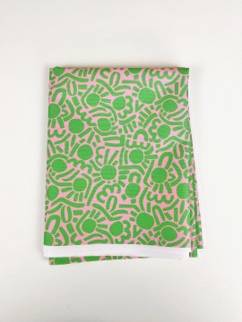copy of Coupon Dotty Keith Vert Tissu Imperméable 50X155 cm