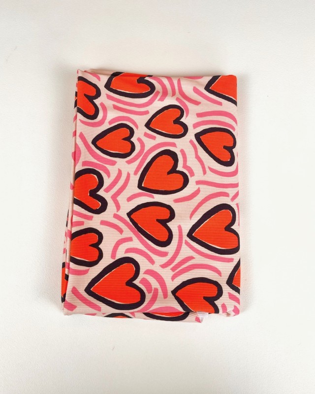 copy of copy of copy of copy of Coupon Dyonisos Rose Jersey Rib  86X100 cm