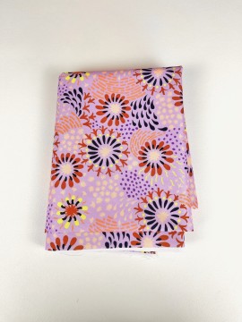 Coupon Fireworks Mauve Tissu Imperméable 200X155 cm