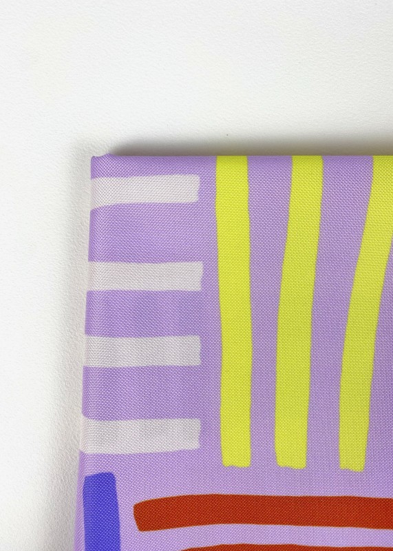 Kopie von Kopie von Coupon Bauhaus Mauve Tissu Imperméable 100X155 cm