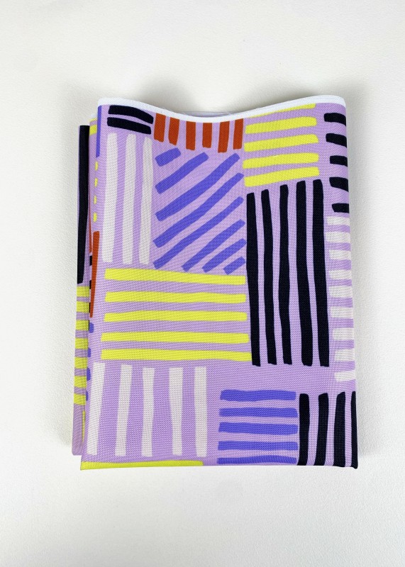 copy of copy of copy of Coupon Bauhaus Mauve Tissu Imperméable 100X155 cm