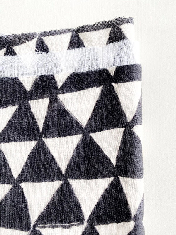 Coupon Cîmes Beige Double Gaze 50X160 cm