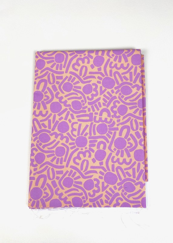 copy of copy of Coupon Dotty Keith Bleu Popeline 49X155 cm