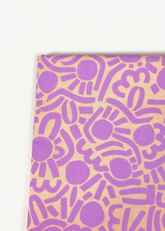 copy of copy of Coupon Dotty Keith Bleu Popeline 49X155 cm