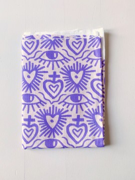 copia de Coupon Exvoto Mauve Double Gaze 80X145 cm