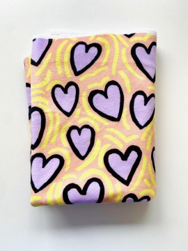 Coupon L'Attrape Coeur Jaune Minky 52X160 cm