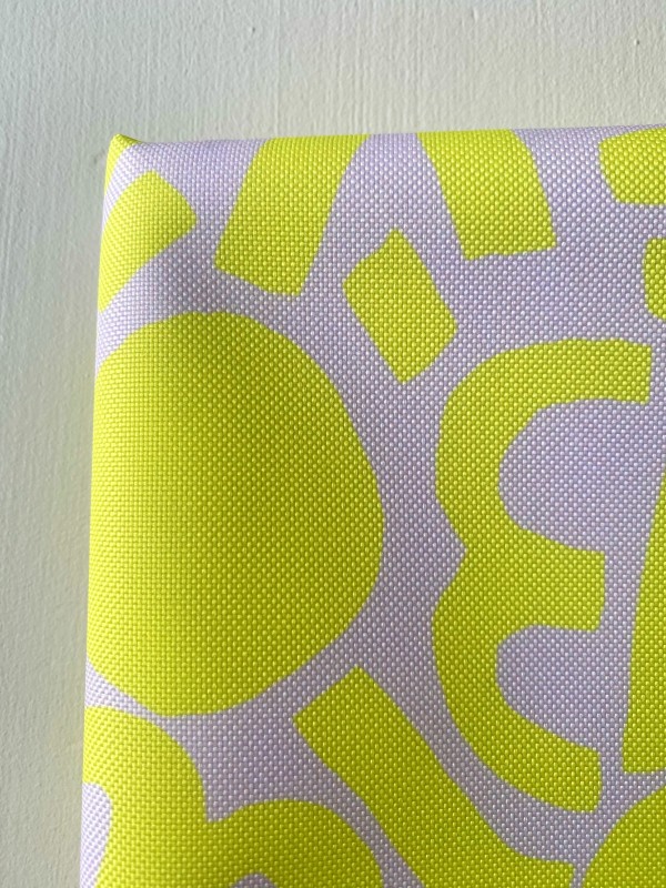 Coupon Dotty Keith Jaune Tissu Imperméable 129X155 cm