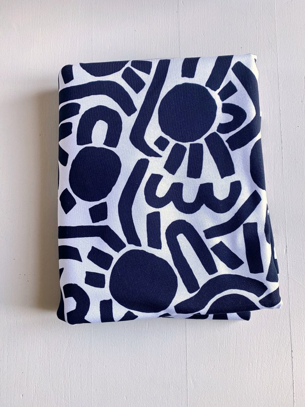 Coupon Dotty Keith Noir Et Blanc Jersey 143X155 cm