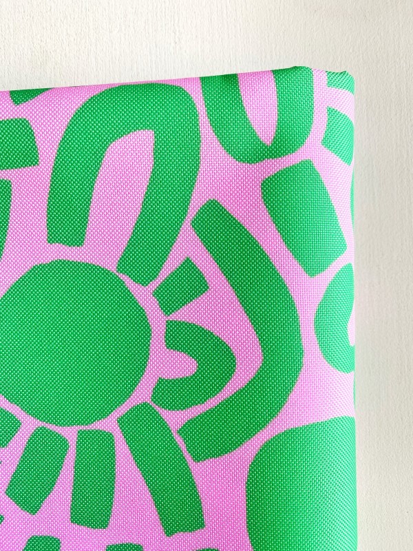 Coupon Dotty Keith Vert Tissu Imperméable 50X155 cm