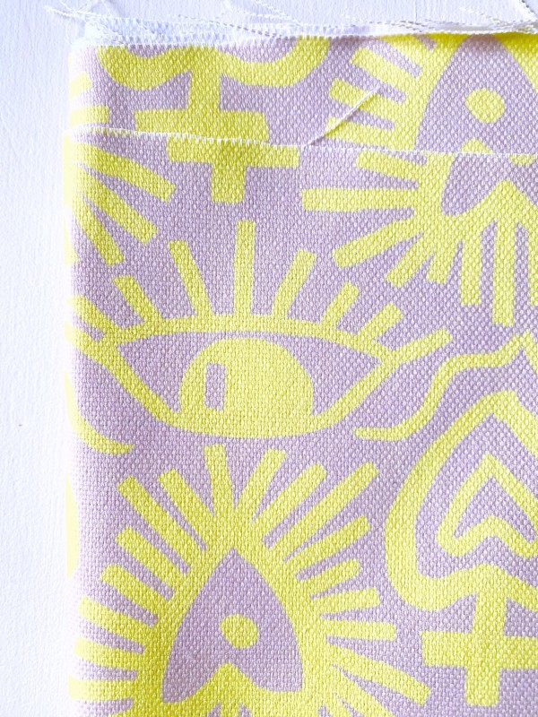 Coupon Exvoto Jaune Panama 50X112cm (Petite Laize)