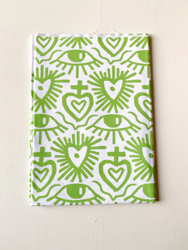 Coupon Exvoto Vert Popeline 50X155 cm