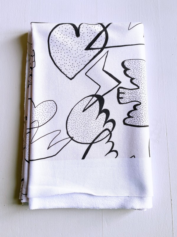 Coupon Fly Away French Terry 49X145 cm