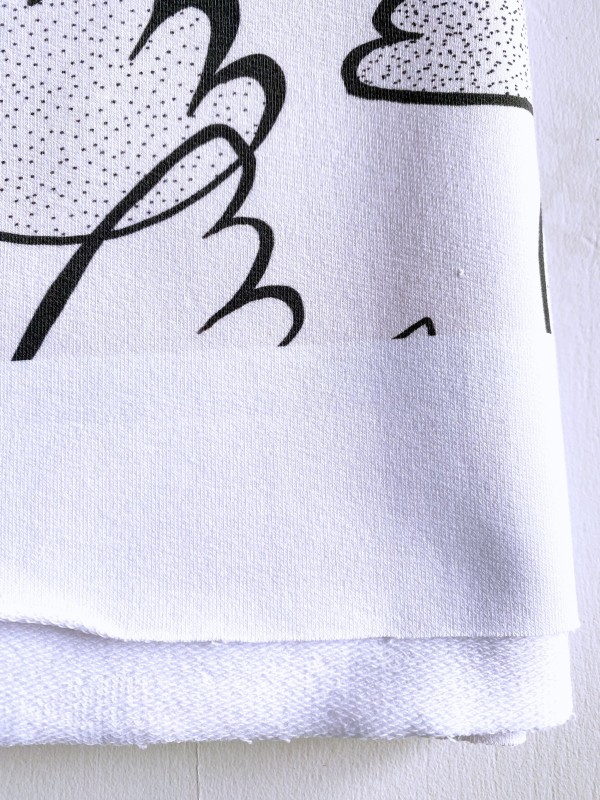 Coupon Fly Away French Terry 49X145 cm