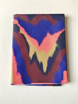 Coupon Frequences Corail D'Hiver Tissu Imperméable 50X155 cm