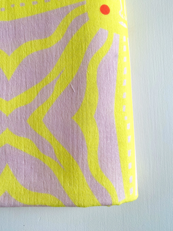 Coupon Le Soleil Jaune Double Gaze 50X145 cm