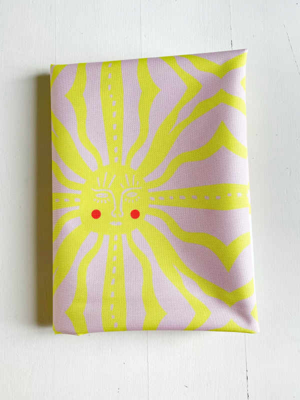 Coupon Le Soleil Jaune Tissu Imperméable 50X155 cm