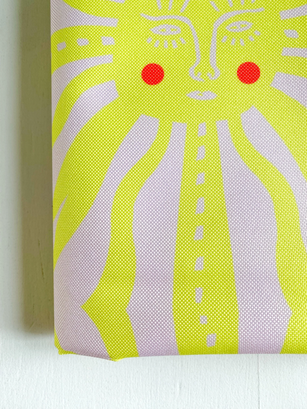 Coupon Le Soleil Jaune Tissu Imperméable 50X155 cm