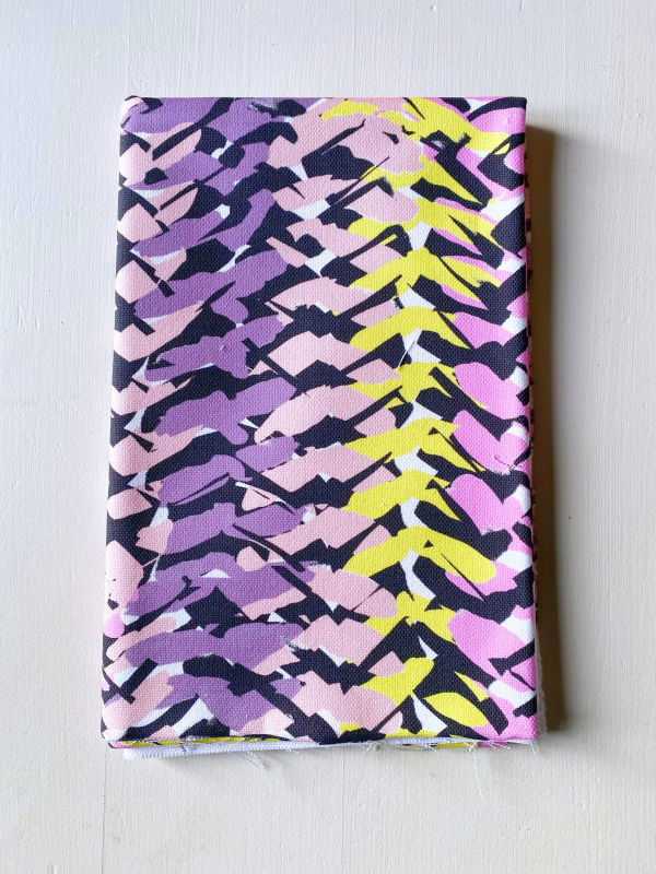 Coupon Mailles Rose Panama 50X145cm