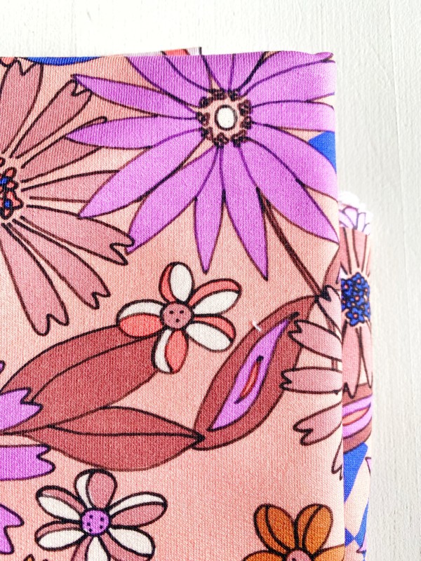 Coupon Retrolift Nude French Terry 50X145 cm