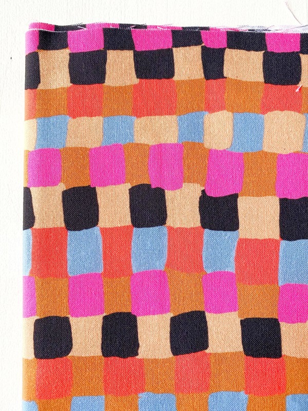 Coupon Squares Vif Popeline 50X155 cm