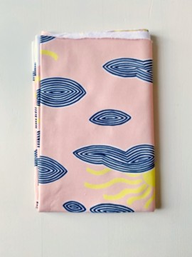 Coupon Subtil Sun French Terry 49X145 cm