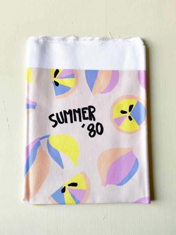 Coupon Summer 80 Popeline 50X155 cm