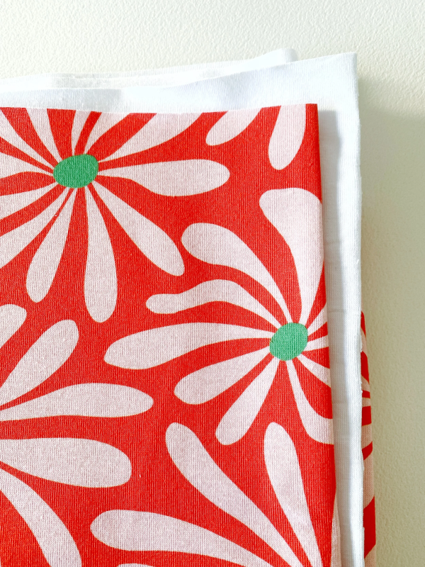 Coupon Flower Beach Rouge Jersey 69X150 cm