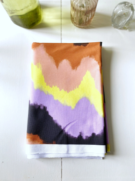 Coupon Frequences Marron French Terry 43X145 cm