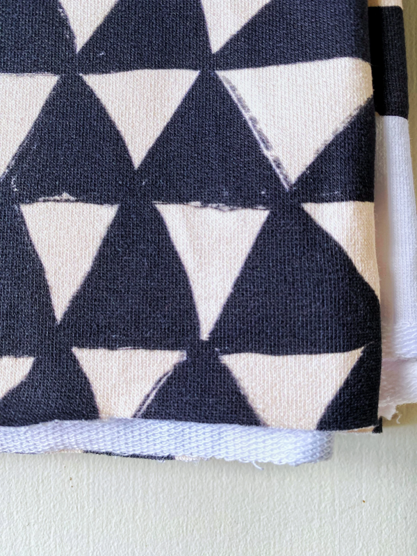 Coupon Cîmes Beige French Terry 50X145 cm