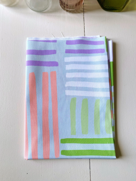 Coupon Bauhaus Vert d'Eau Popeline 51X155 cm