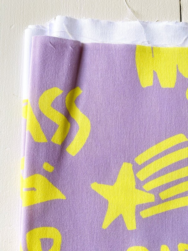 Coupon Badass Mauve Popeline 50X155 cm